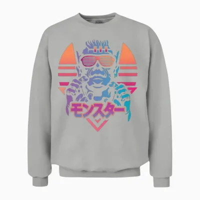 Retro Frank Unisex Sweatshirt - Ash