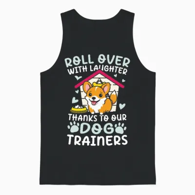 Thanks to Our Dog Trainers for a Dog Trainer Unisex Tank Top - Black