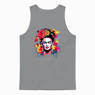 Frida Kahlo - Vielzahl Von Artikeln Unisex Tank Top - Sport Grey