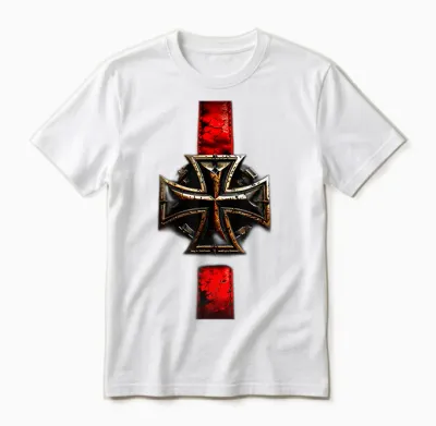 Ein Eisernes Kreuz Unisex T-Shirt - White