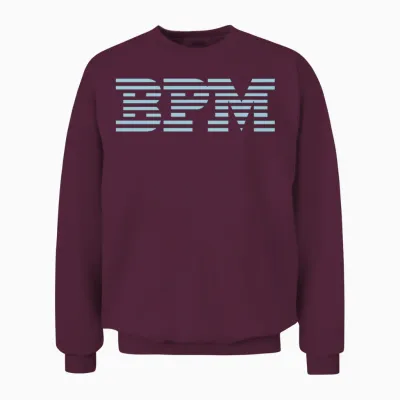 Bpm Unisex Sweatshirt - Maroon