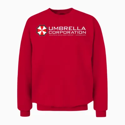 Umbrella Corporation Logo Unisex Sweatshirt - Red