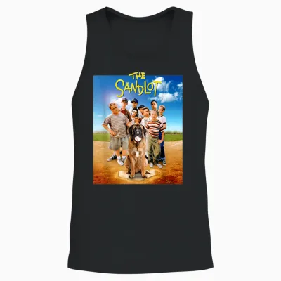 The Sandlot Movie Poster 90s Unisex Tank Top - Black