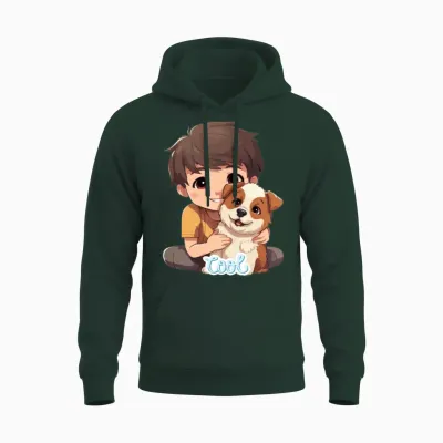 Dog Unisex Hoodie - Forest