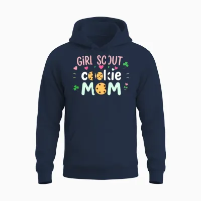 Girl Scout Cookie Mom Unisex Hoodie - Navy