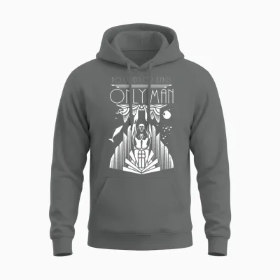 No Gods or Kings Only Man Unisex Hoodie - Graphite Heather