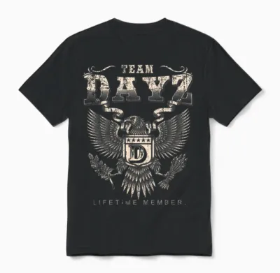 Team Dayz Lifetime-Mitglied - Dayz Name Unisex T-Shirt - Black
