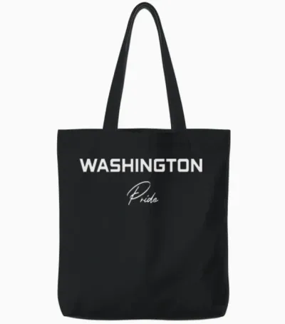 Washington Home Tote Bags - Black