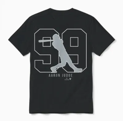 Aaron Judge 99: New York Baseball Unisex T-Shirt - Black