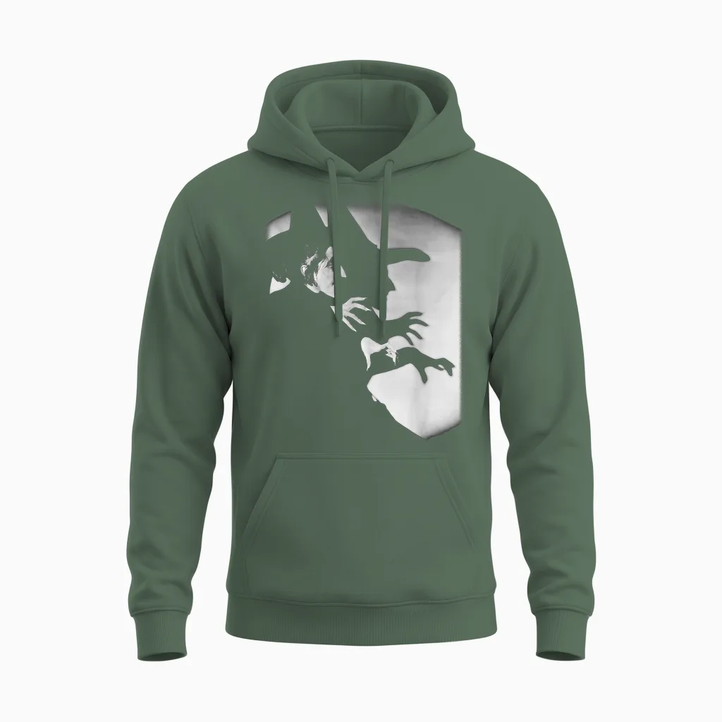 The Wizard of Oz Wicked Witch of the East Vintage Photo Unisex Hoodie in Military Green