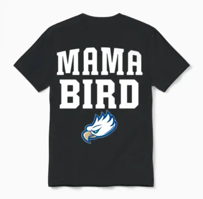 Florida Gulf Coast Eagles Mama Bird Unisex T-Shirt - Black