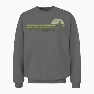 Wald Bäume Natur Wandern Naturliebhaber Vintage Classic Nature Wilderness T-Shirt Black Small Eu Small M 16.5 Crew Neck Short Sleeve Women's Nature Friends Hikers Unisex Sweatshirt - Graphite Heather