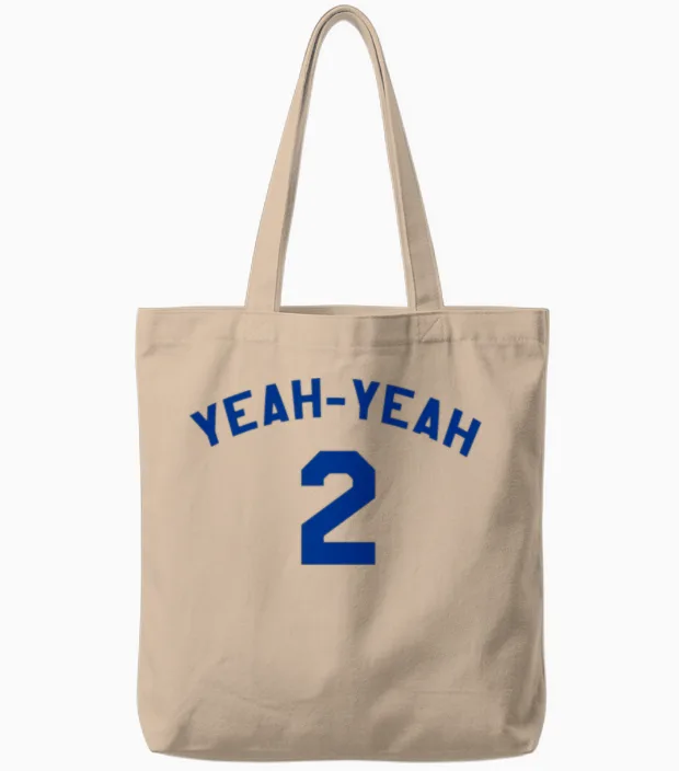 The Sandlot - Yeah-Yeah Jersey Tote Bags in Natural