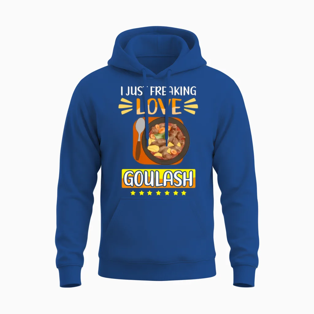 Goulash Food Lover Hungarian Goulash Unisex Hoodie in Royal