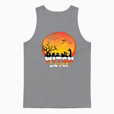 Witch Lover Unisex Tank Top - Sport Grey