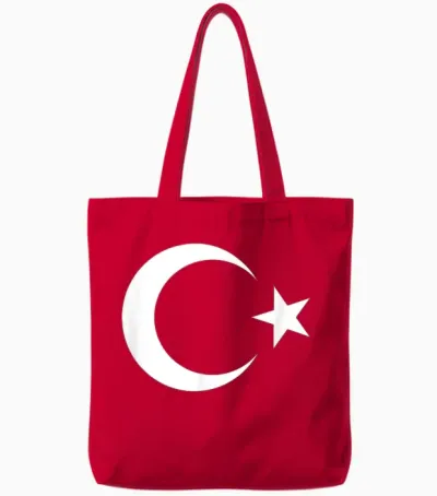 Turkey Tote Bags - Red