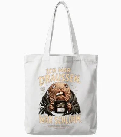 Sarkasmus Ironie Sarkastischer Spruch Humor Lustig Sarkasmus Tote Bags - White
