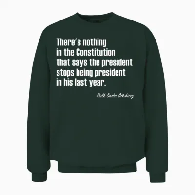 Ruth Bader Ginsburg Quote Unisex Sweatshirt - Forest