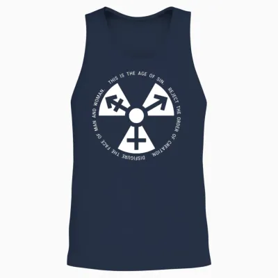 Age of Sin Unisex Tank Top - Navy