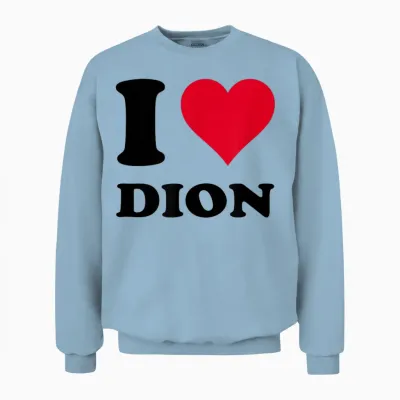J'aime Dion Unisex Sweatshirt - Light Blue