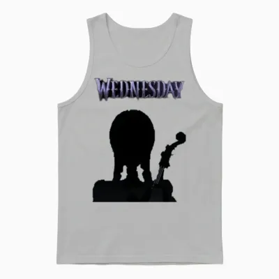 Wensday Unisex Tank Top - Ash