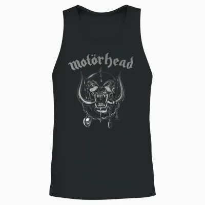 Motörhead Metallic Warpig Unisex Tank Top - Black