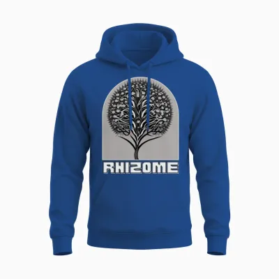 Green Living Unisex Hoodie - Royal