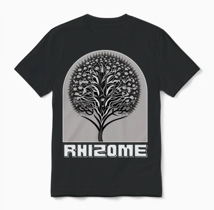 Green Living Unisex T-Shirt in Black
