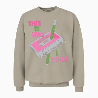 This Is How I Roll Unisex Sweatshirt - Sand