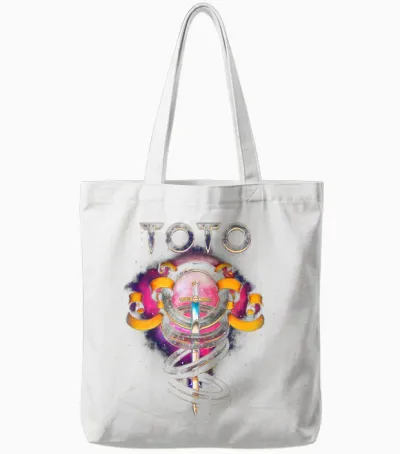Toto Sword 1978 T-Shirt Haut De Gamme Tote Bags - White