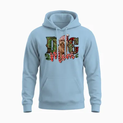 Dog Mom Unisex Hoodie - Light Blue