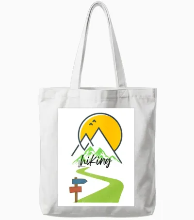 Hiking Tote Bags - White