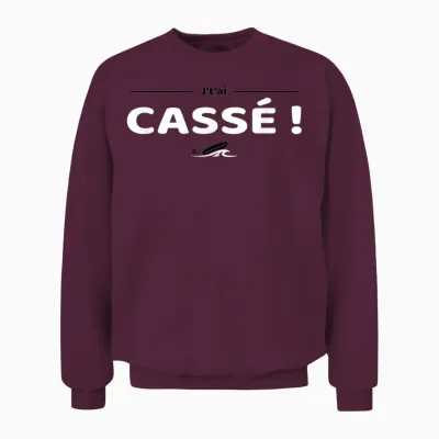 Cult Replica - Vanne De Brice Unisex Sweatshirt - Maroon