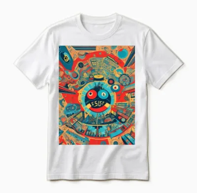 Retro 60s Unisex T-Shirt - White