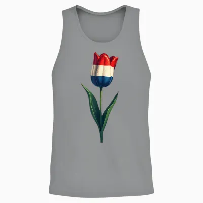 Koningsdag Niederlande 2025 Krone Lustiger Königstag Amsterdam Unisex Tank Top - Sport Grey