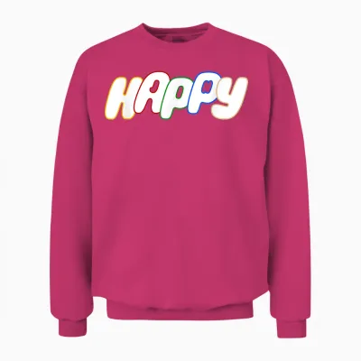 Super Tuna Jin Happy Wootteo Cute K-Pop Unisex Sweatshirt - Heliconia