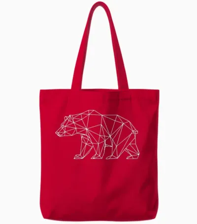 Aesthetic Retro Mode Vintage Fashion Damen Herren Streetwear Tote Bags - Red