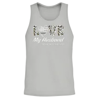 Correctional Officer Prison Wife Love My Husband Unisex Tank Top - Ash – 2