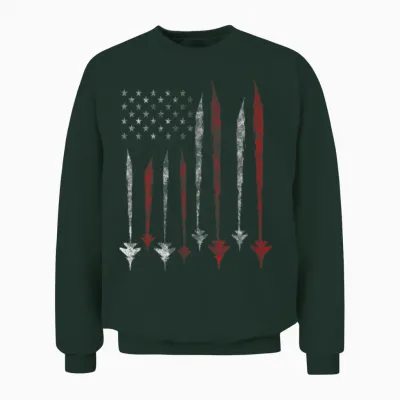 Us F35 Fighter Jet Aviation Usa Gift Unisex Sweatshirt - Forest