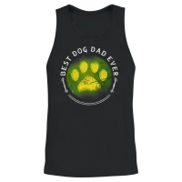 Dog Pet-Animals Accessories Dog-Moms and Dog-Dads Unisex Tank Top - Black – 2