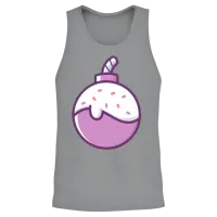 Classic Retro Gaming Bomb Unisex Tank Top - Sport Grey – 2