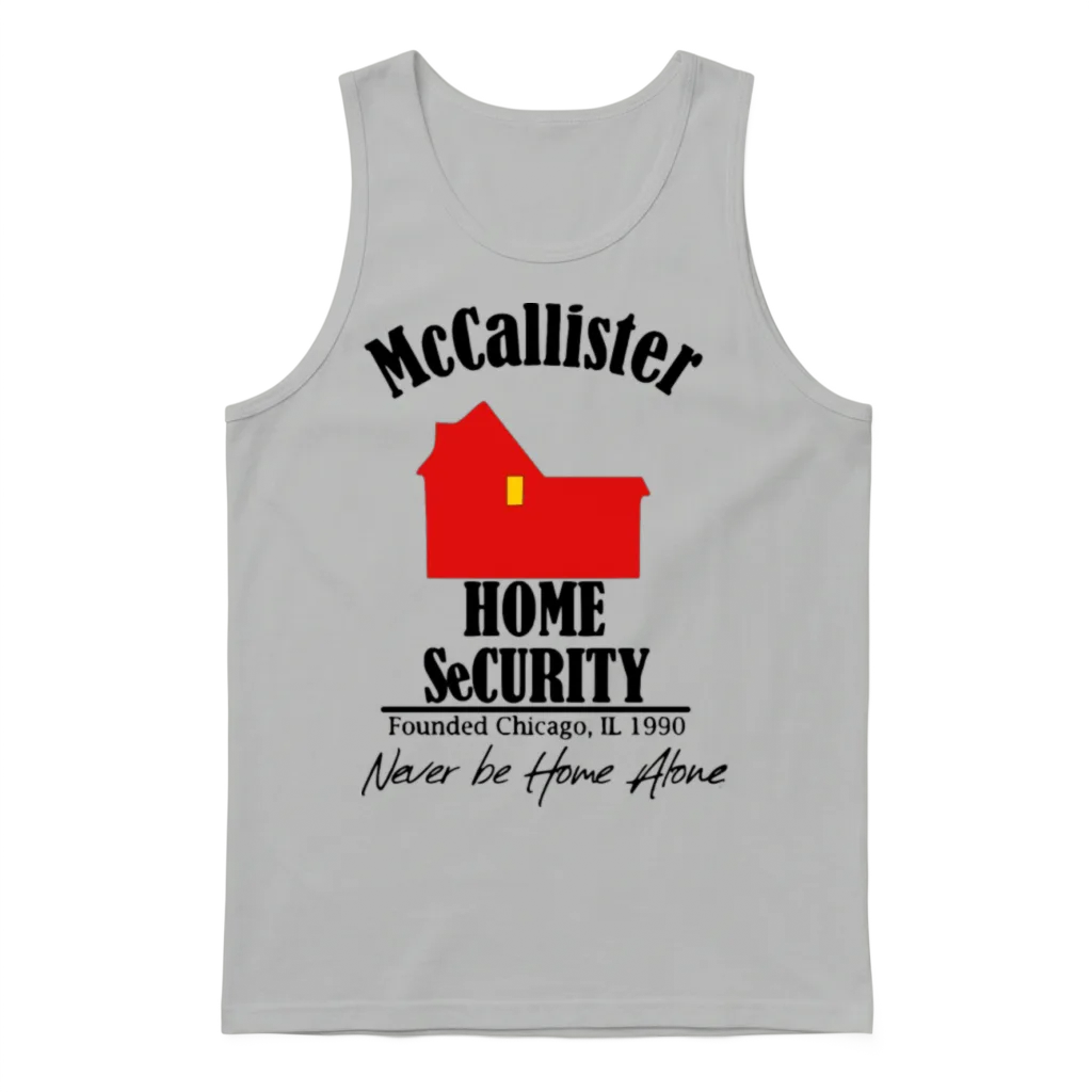 Mccallister Home Security - Home Alone Gift Unisex Tank Top - Ash