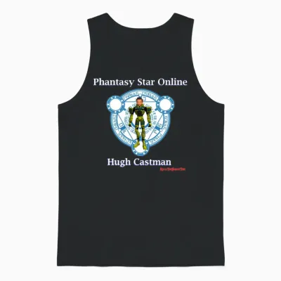Pso Hugh Castman - the Phasboys Unisex Tank Top - Black