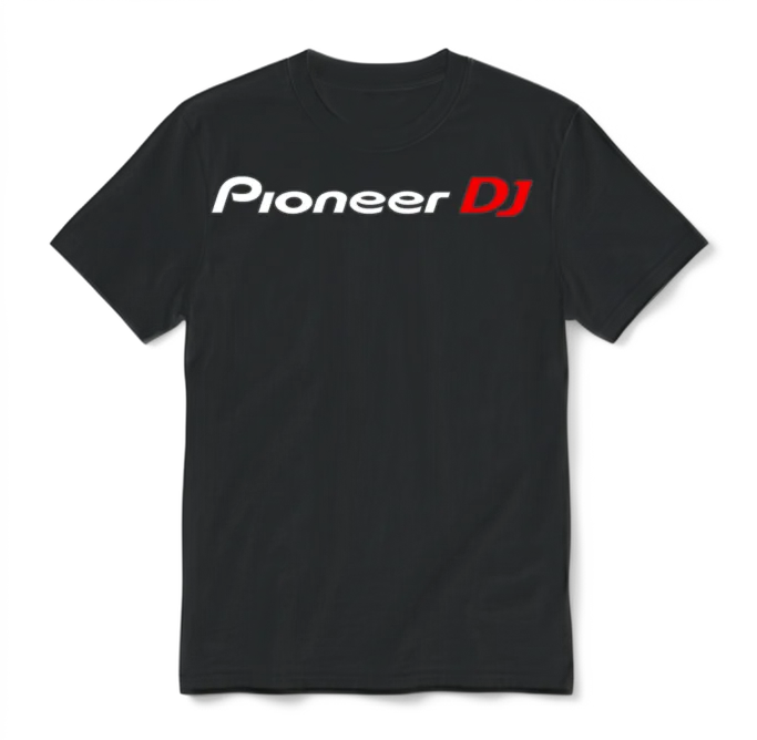 Pioneer Dj Clubwear Edm Cdj Ddj Djm Nexus Colours Unisex T-Shirt - Black