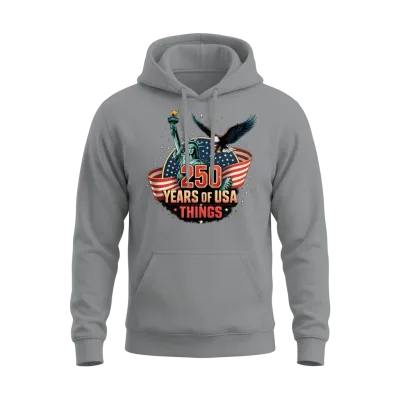 250 Years Usa Things Unisex Hoodie - Sport Grey