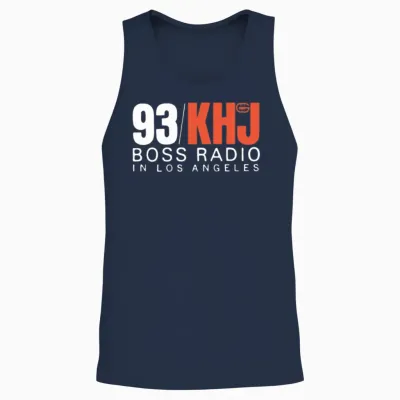 93 Khj Boss Radio Unisex Tank Top - Navy