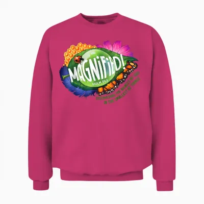 Vbs 2025 Magnified Smallest Insects Adventure Vbs Unisex Sweatshirt - Heliconia