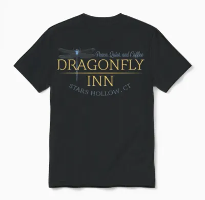 Dragonfly Inn Stars Hollow Unisex T-Shirt - Black