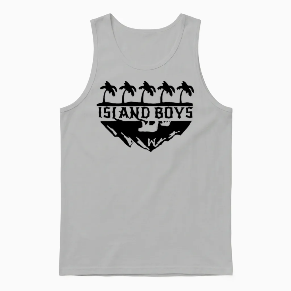 Island Boys from Cali Unisex Tank Top in Ash