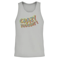 Crazy Thinking 2024 5 3 14 29 28 Unisex Tank Top - Ash – 2
